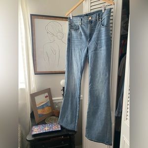 Express high rise-boot cut jeans